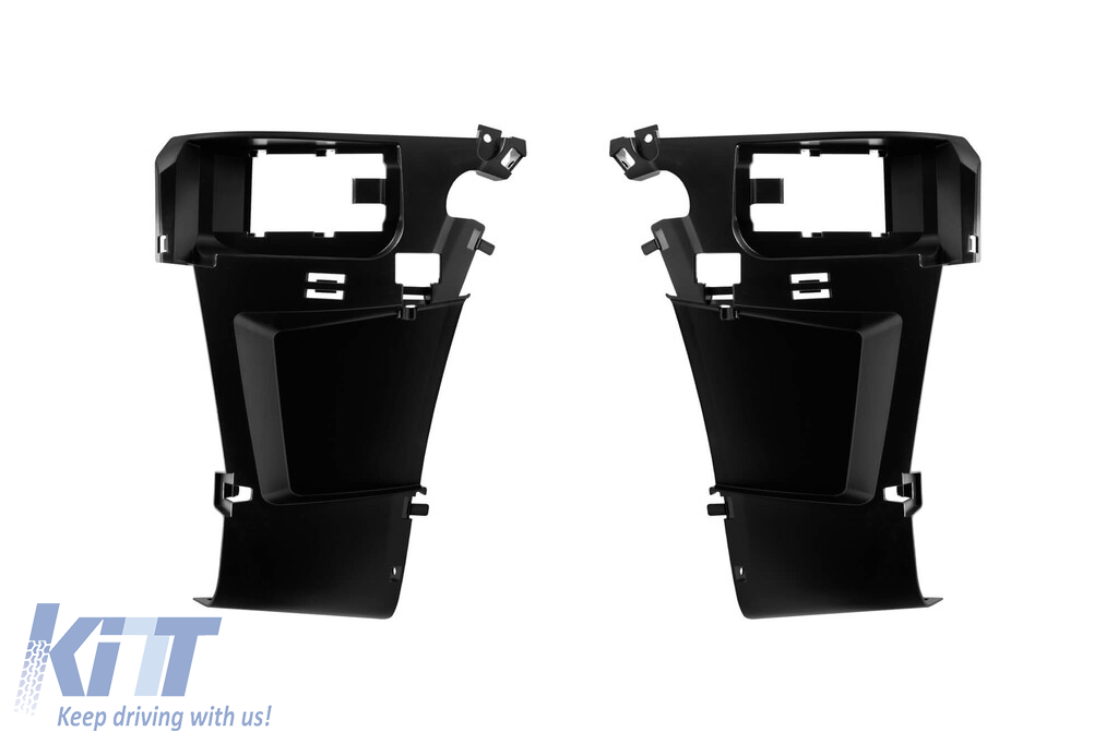 Pachet de tuning potrivit pentru BMW Seria 5 G30 Sedan 2021-2023 cu spoiler pentru bara de protecție frontală CS5 negru Performance AutoTuning