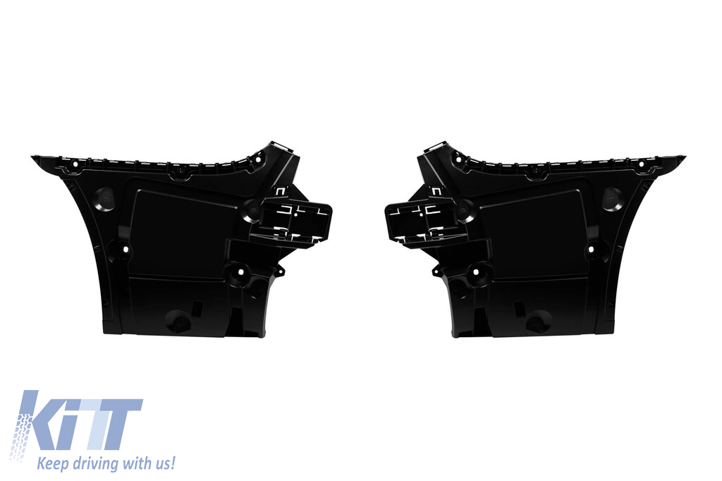 Pachet de tuning potrivit pentru BMW Seria 5 G30 Sedan 2021-2023 cu spoiler pentru bara de protecție frontală CS5 negru Performance AutoTuning