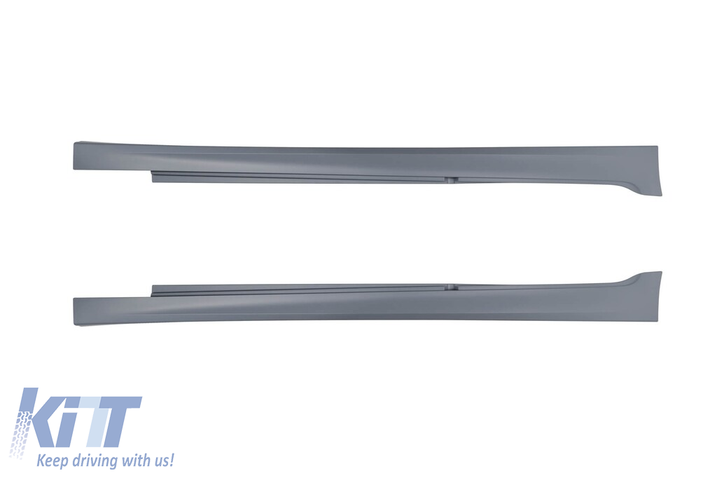 Pachet de tuning potrivit pentru BMW Seria 5 G30 Sedan 2021-2023 cu spoiler pentru bara de protecție frontală CS5 negru Performance AutoTuning