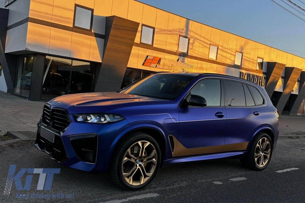 Pachet de tuning potrivit pentru BMW X5 G05 2018-2022 conversie la X5M LCI după 2023 cu faruri și stopuri Performance AutoTuning