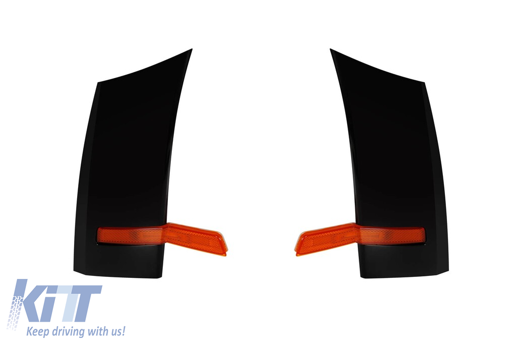 Kit de aripi laterale late față și spate, potrivit pentru Dodge Challenger 392, versiunile R, T și SXT 2015-2021 Performance AutoTuning