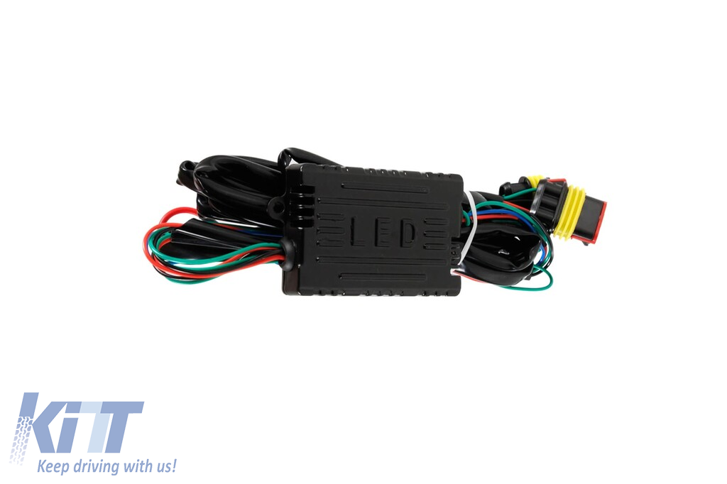 Grilă tip Rock cu lumini LED potrivită pentru Ford Mustang 2018-2020 Performance AutoTuning