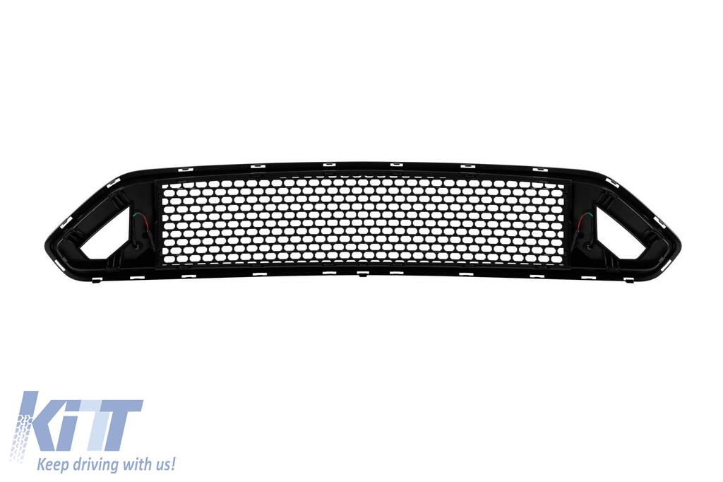 Grilă tip Rock cu lumini LED potrivită pentru Ford Mustang 2018-2020 Performance AutoTuning
