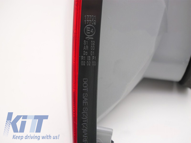 Stop LED drept potrivit pentru Mercedes E-Class W211 sedan 2006-2009, roșu Performance AutoTuning