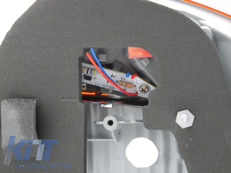 Stop LED drept potrivit pentru Mercedes E-Class W211 sedan 2006-2009, roșu Performance AutoTuning