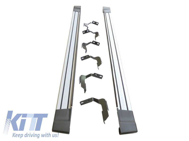 Trepte din aluminiu potrivite pentru Nissan Navara D40 2010-2015, cabină dublă Performance AutoTuning