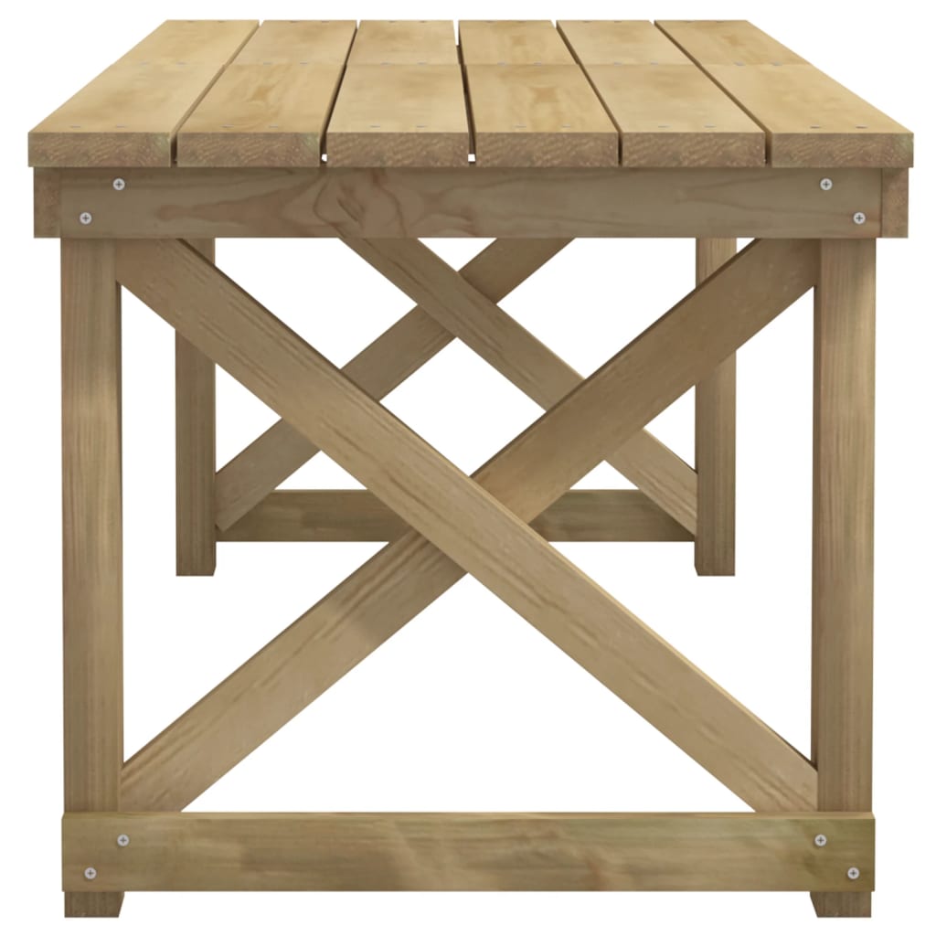 Set mobilier de grădină, 3 piese, lemn de pin tratat GartenMobel Dekor