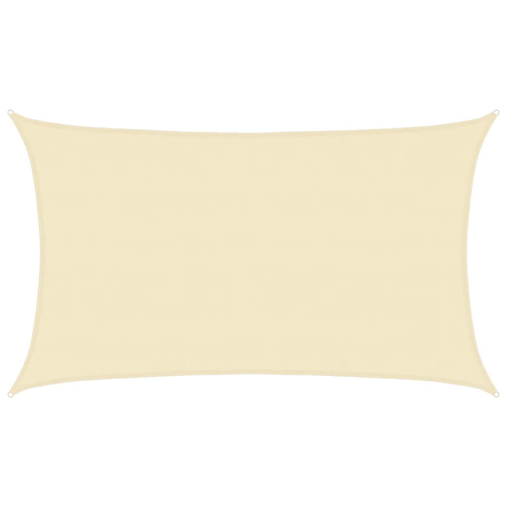 Pânză parasolar, crem, 5 x 8 m, HDPE, 160 g/m² GartenMobel Dekor