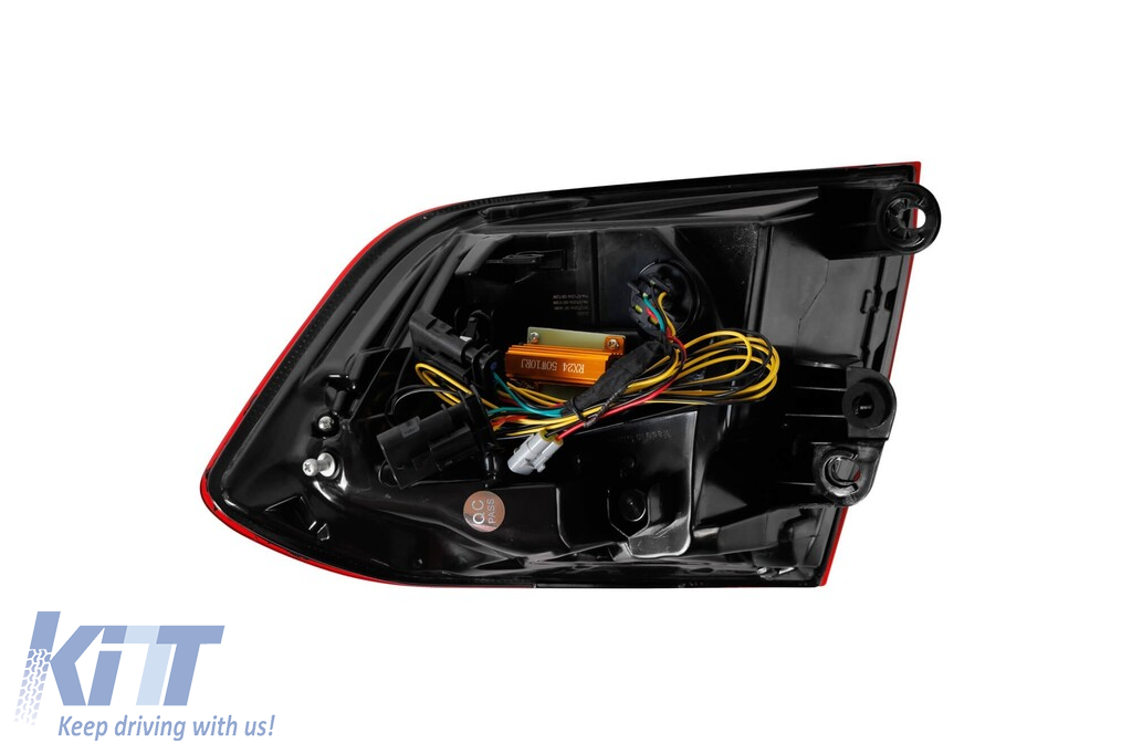 Stopuri Full LED tip M3 potrivite pentru BMW seria 3 F30 2013-2018 cu bază roșie, stânga și dreapta Performance AutoTuning