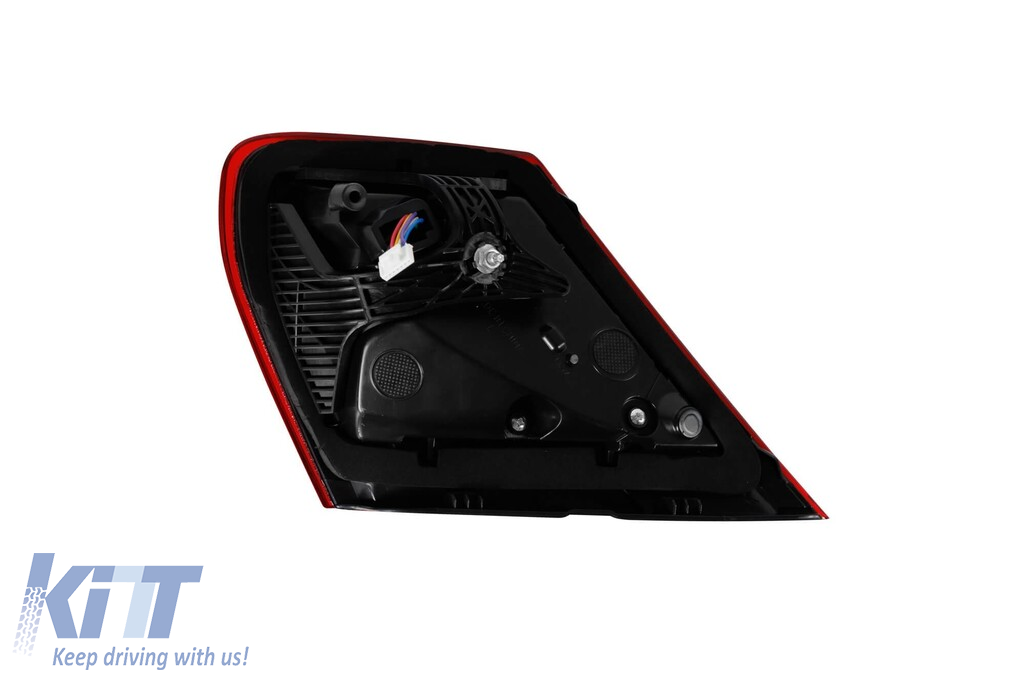 Tuning stopuri Full LED potrivite pentru Mercedes C-Class C205 coupe, A205 cabrio 2016-2021 cu bază roșie, stânga și dreapta Performance AutoTuning