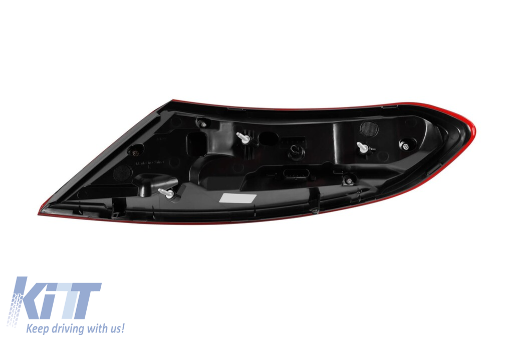 Tuning stopuri Full LED potrivite pentru Mercedes C-Class C205 coupe, A205 cabrio 2016-2021 cu bază roșie, stânga și dreapta Performance AutoTuning