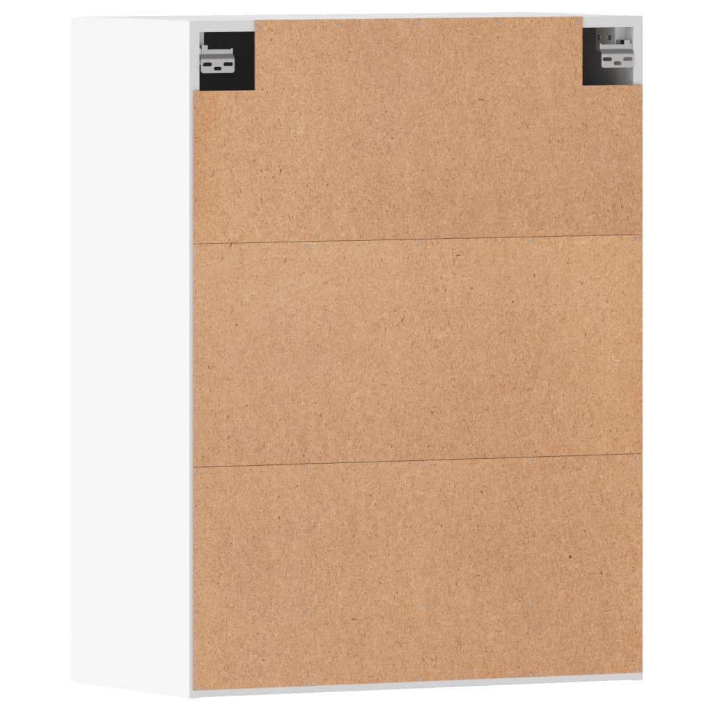 Dulapuri montate pe perete, 2 buc, alb, lemn prelucrat GartenMobel Dekor