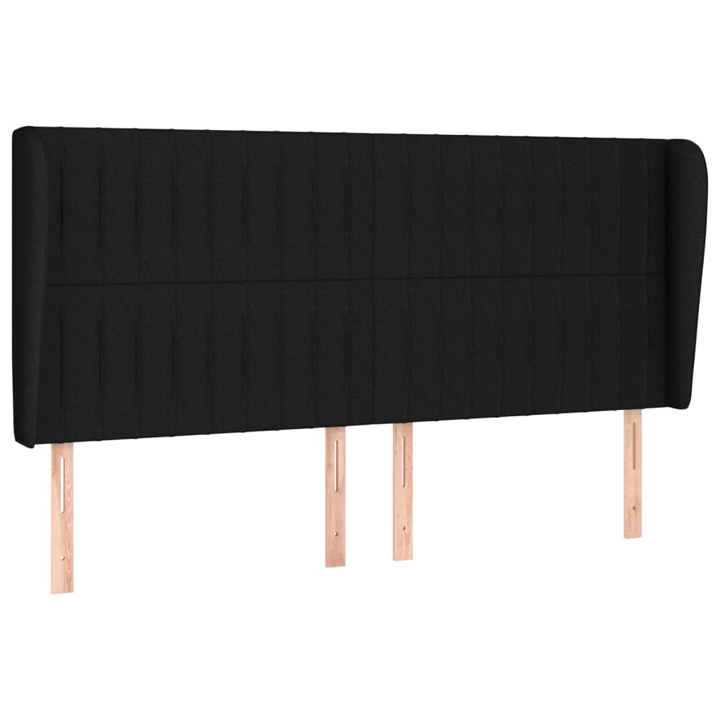 Pat box spring cu saltea, negru, 180x200 cm, catifea GartenMobel Dekor