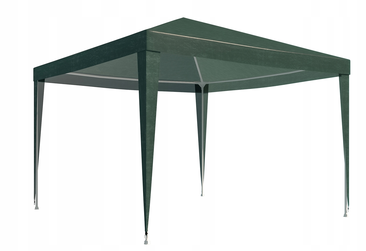 Acoperis pavilion 300x300 cm, PE 100g/mp impermeabil, cu prindere velcro, verde Household NewTrend