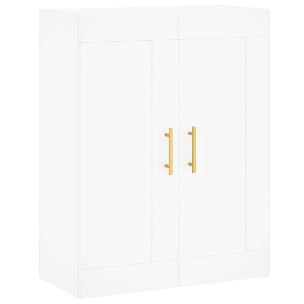 Dulap înalt, alb, 69,5x34x180 cm, lemn compozit GartenMobel Dekor