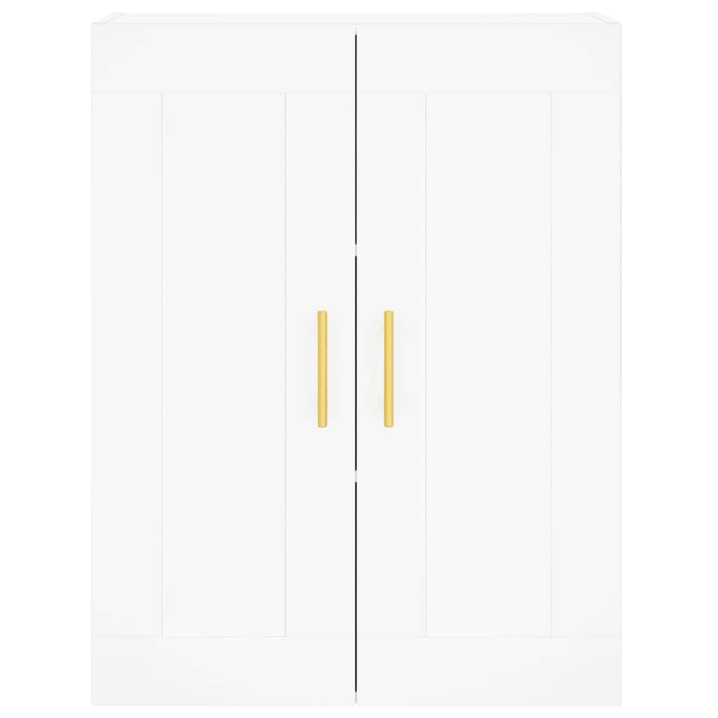 Dulap înalt, alb, 69,5x34x180 cm, lemn compozit GartenMobel Dekor