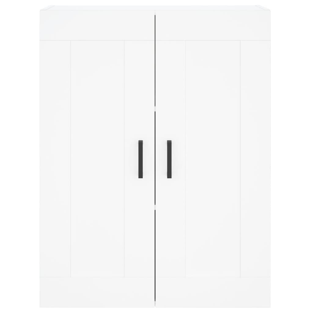 Dulap înalt, alb, 69,5x34x180 cm, lemn compozit GartenMobel Dekor