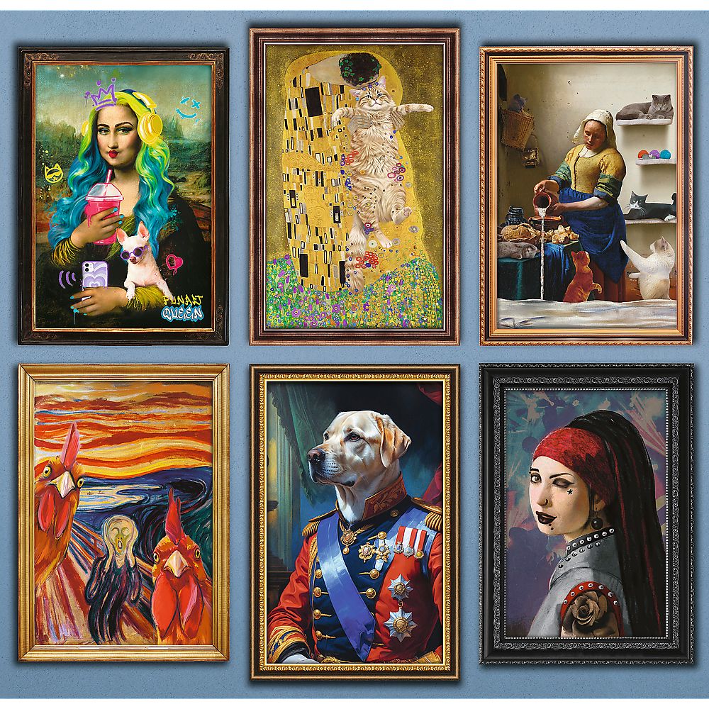 PUZZLE TREFL 6000 PREMIUM PLUS COLECTIE DE ARTA DISTRACTIVA CU POSTER INCLUS SuperHeroes ToysZone