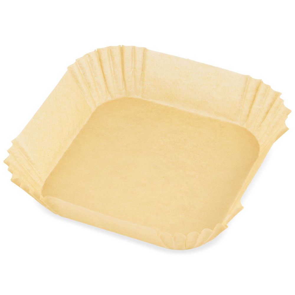 Set 100 hartii de copt pentru airfryer ZASS ZPL 03, 17 cm, patrate