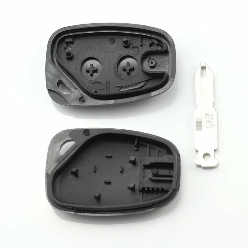 Carcasa cheie auto Dacia Renault cu 2 butoane, lamă și carcasă compatibilă