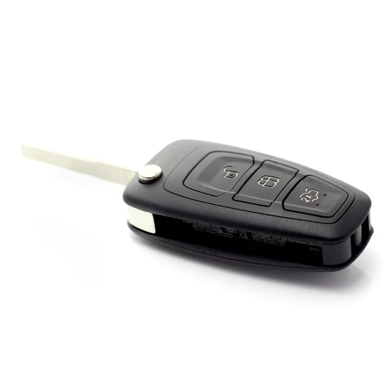Carcasa cheie briceag Ford cu 3 butoane, compatibilă înlocuire cheie