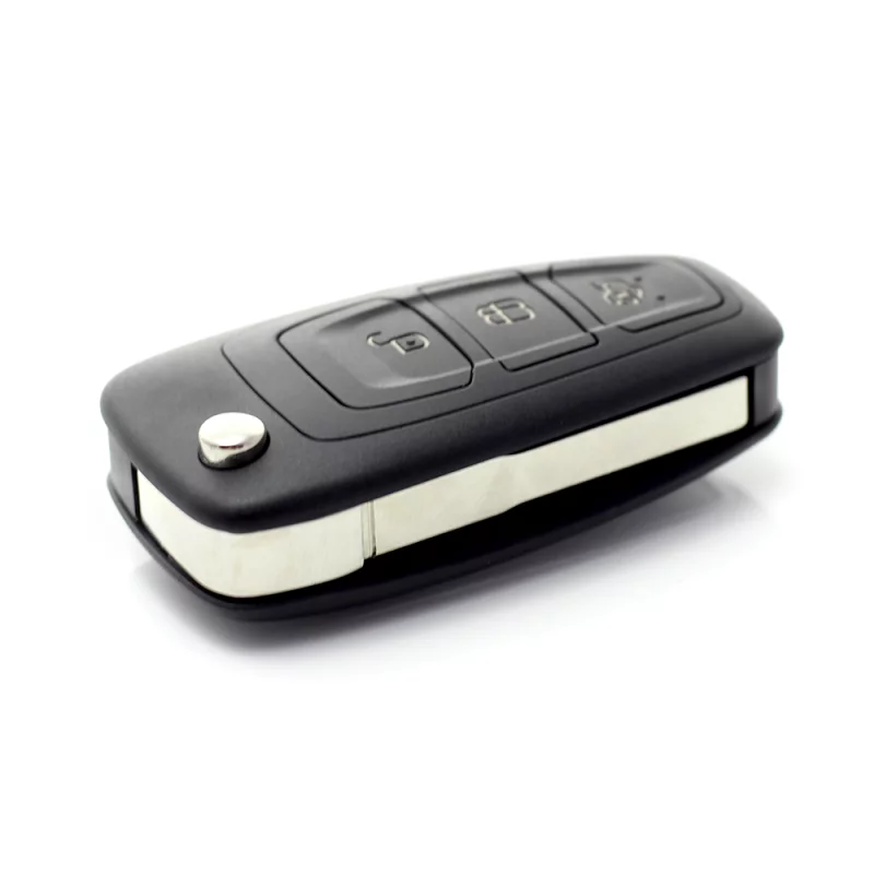 Carcasa cheie briceag Ford cu 3 butoane, compatibilă înlocuire cheie