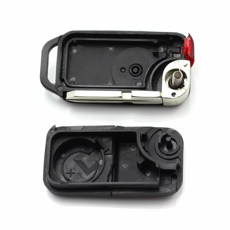 Carcasa cheie briceag Mercedes-Benz cu 1 buton si lama 2 piste