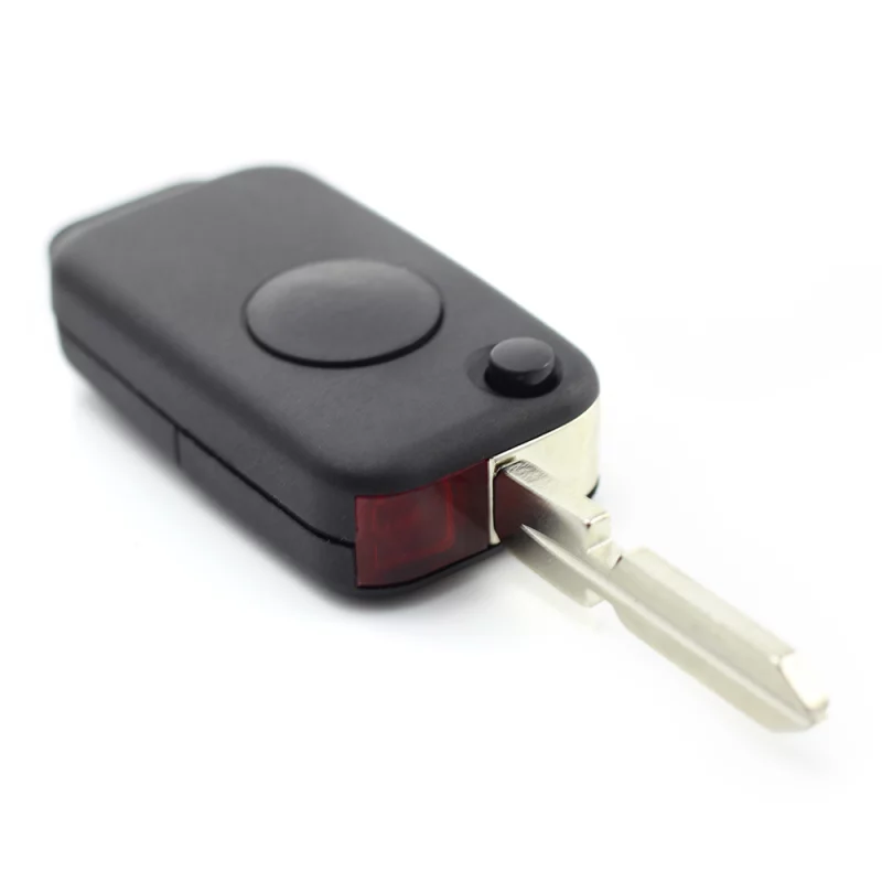 Carcasa cheie briceag Mercedes-Benz cu 1 buton si lama 2 piste