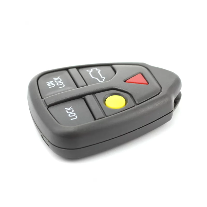 Carcasă cheie auto Volvo cu 5 butoane, înlocuire carcasă telecomandă