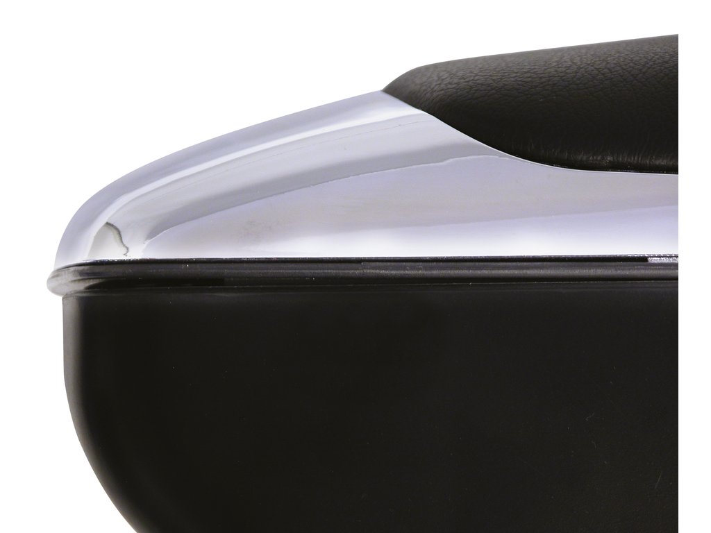 Cotiera auto universala Carpoint crom, reglabila, cu suport pahare