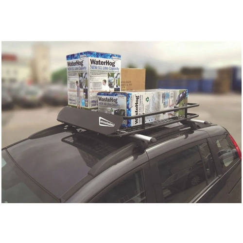 Portbagaj auto universal din otel pentru bare transversale, 120x97x15 cm, 65 kg