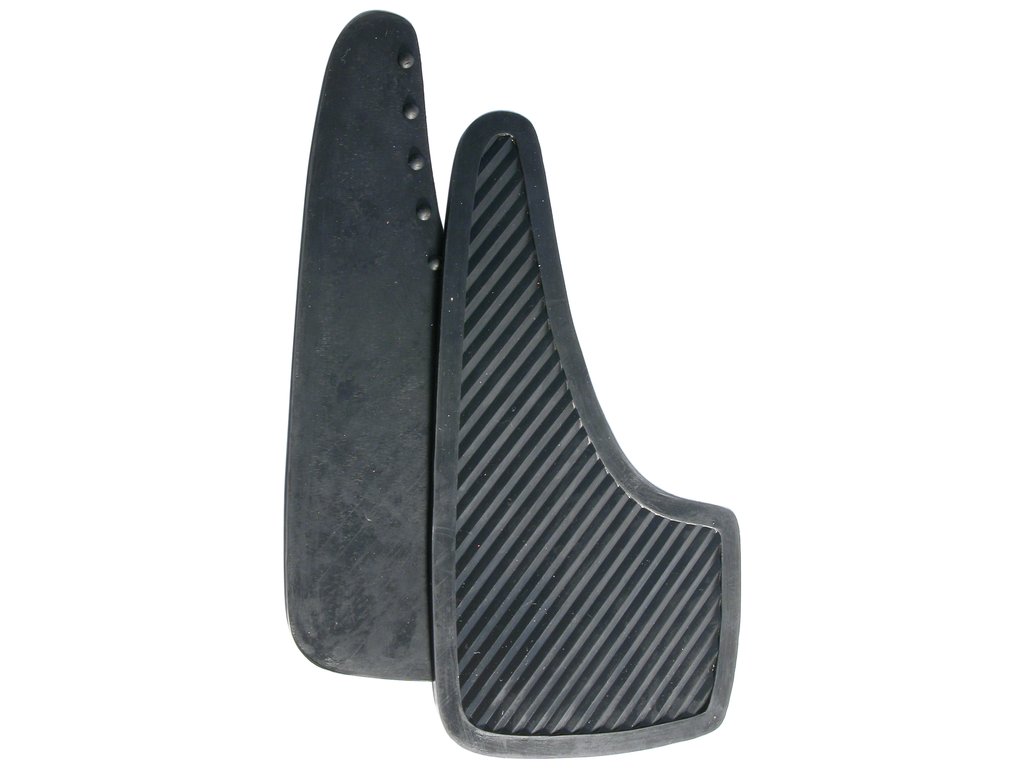 Set aparatori noroi auto Carpoint din cauciuc 32x17 cm, 2 buc, universal