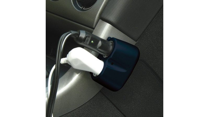 Priză auto dublă 12V 5A cu cablu 30 cm pentru dispozitive electronice