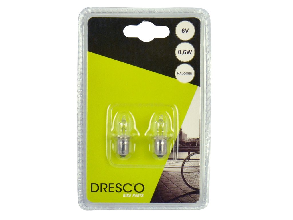 Set 2 becuri halogen pentru bicicleta Carpoint 6V 0.5A