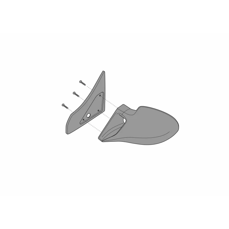 Adaptoare oglinzi Race pentru Ford Mondeo 1996-2000, set 2 bucati