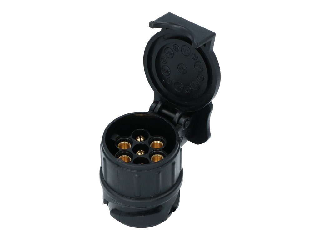 Adaptor priză remorcă auto Carpoint 13 la 7 pini, model mic