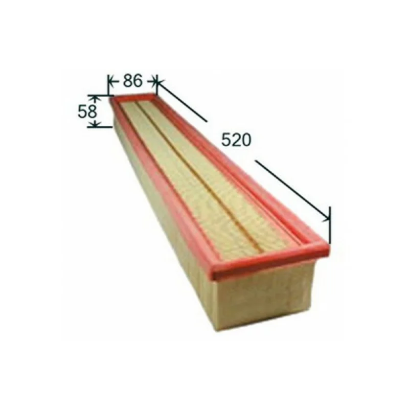 Filtru aer MAHLE LX992 pentru Mercedes C-Class, filtrare eficientă