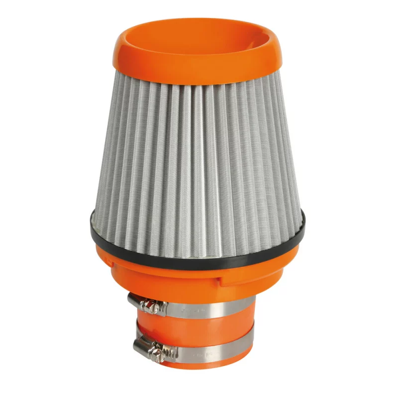 Filtru aer sport conic din oțel inoxidabil, lavabil, 60-80 mm