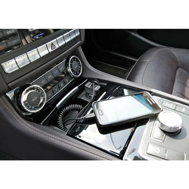 Incarcator auto rapid micro USB cu 2 porturi USB, 5800mA, 12/24V