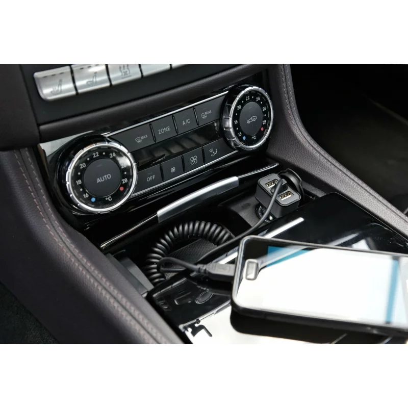 Incarcator auto rapid micro USB cu 2 porturi USB, 5800mA, 12/24V