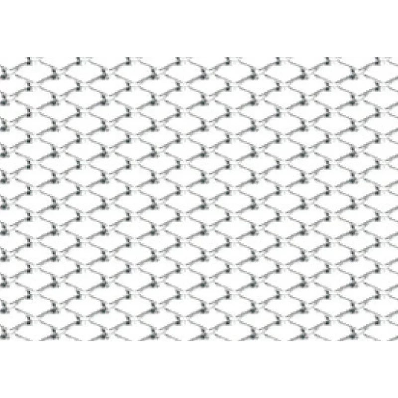 Plasă grilă spoiler Racing argintie din aluminiu, 2x4 mm, 120x20 cm