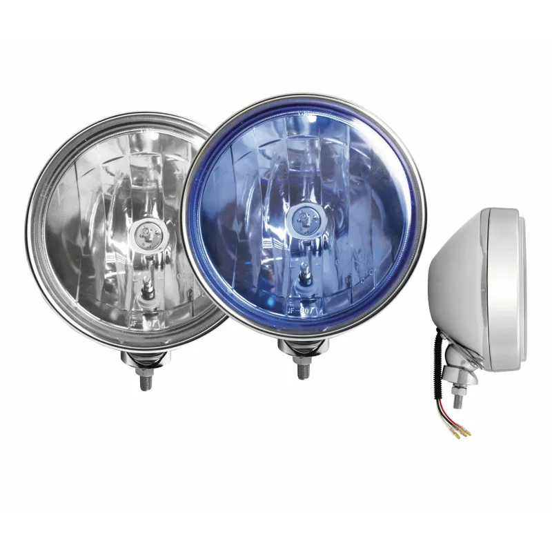 Proiector auto inox X-Tre alb 12/24V cu bec H1 inclus, 1 bucata