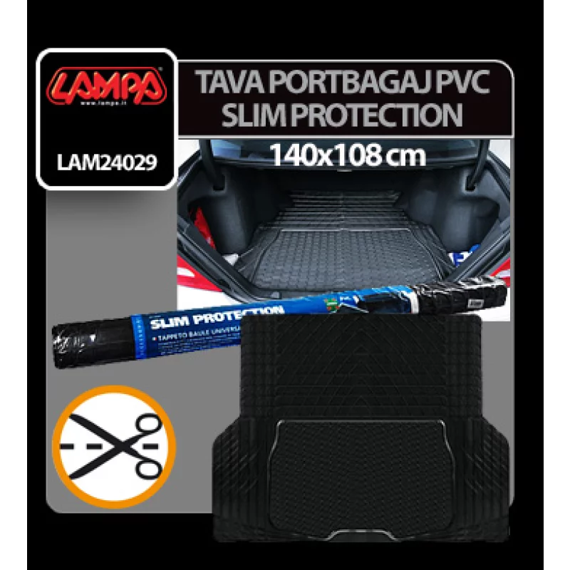 Tavita portbagaj auto universala din PVC Slim Protection 140x108 cm