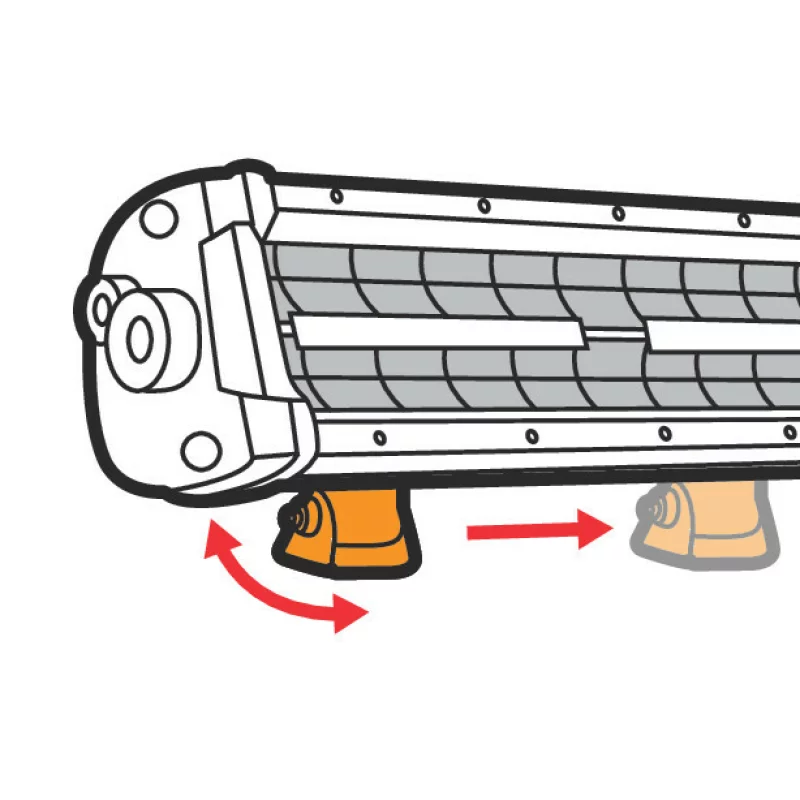 Bară LED auto 72 LED Pluton New Horizons 120W 10800 lm, 56 cm