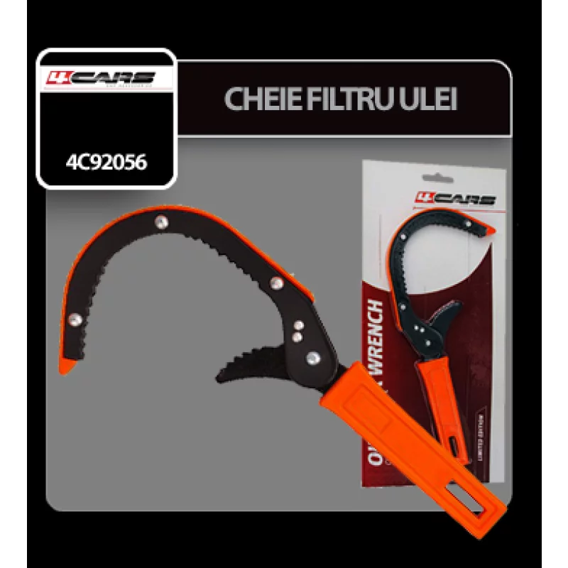 Cheie universală pentru filtru de ulei 4Cars, resigilată