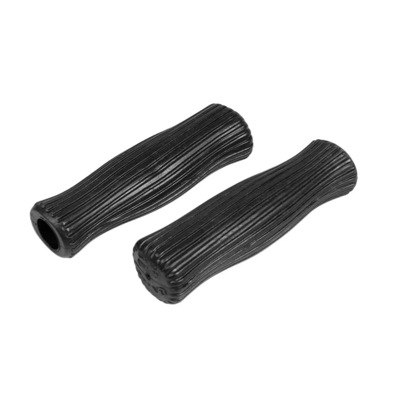 Mânere ghidon bicicletă Soft Gel negre, set 2 bucăți, 130 mm, Ø 22 mm