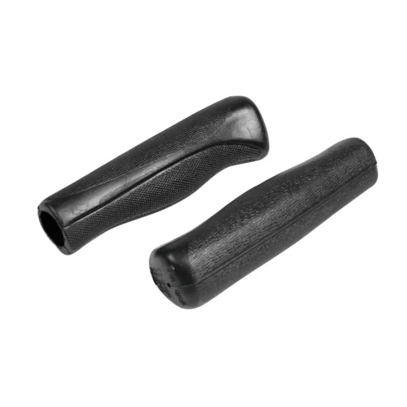 Mânere ghidon bicicletă Soft Gel negre, set 2 bucăți, 130 mm, Ø 22 mm