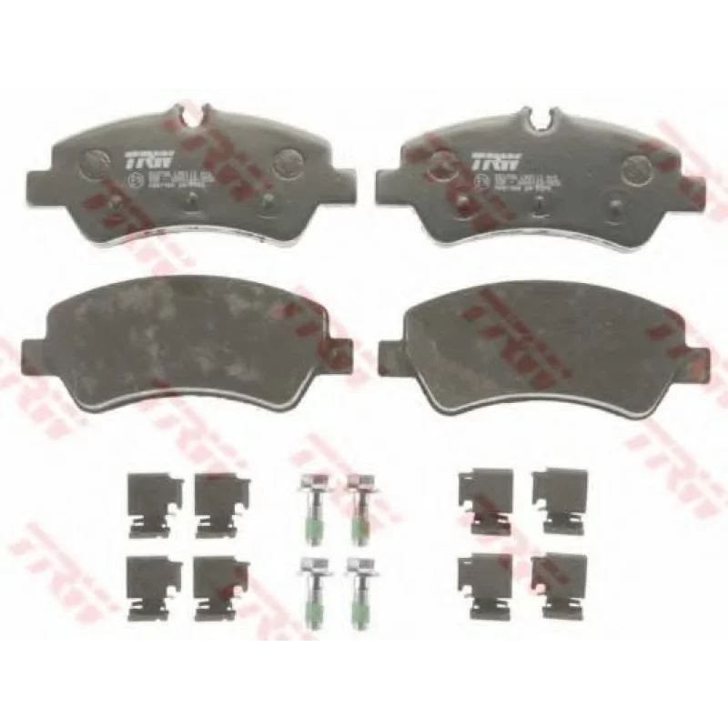 Plăcuțe de frână spate TRW GDB1968 pentru Ford Transit