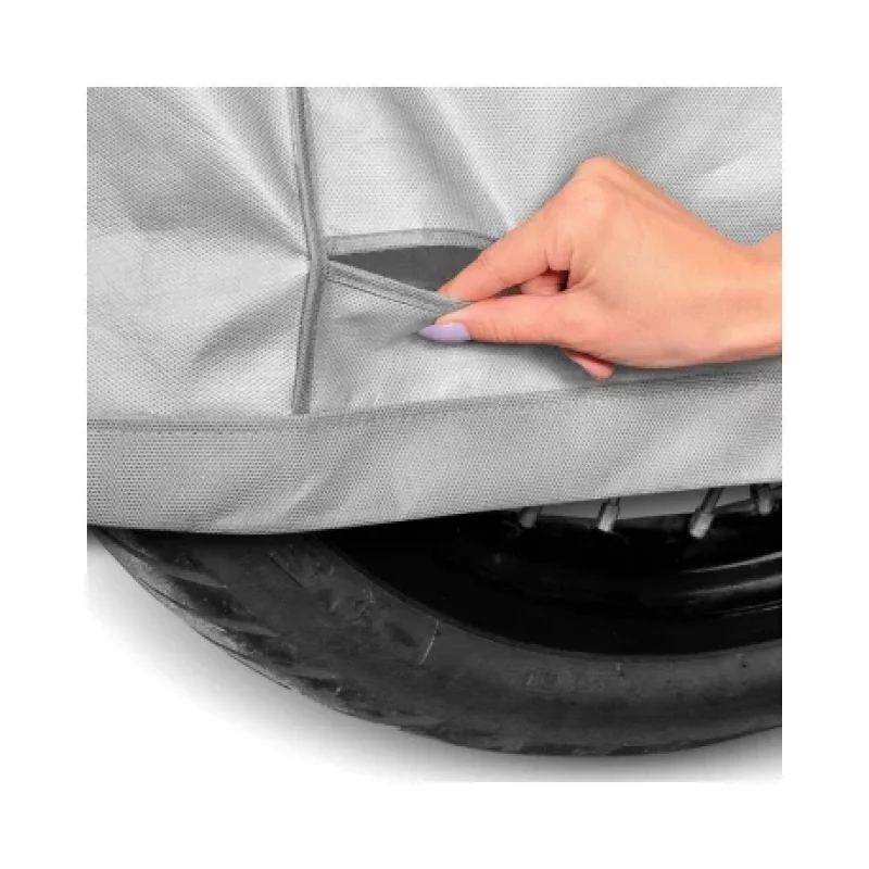 Prelată moto Basic Garage Chopper Box pentru motociclete cu topcase