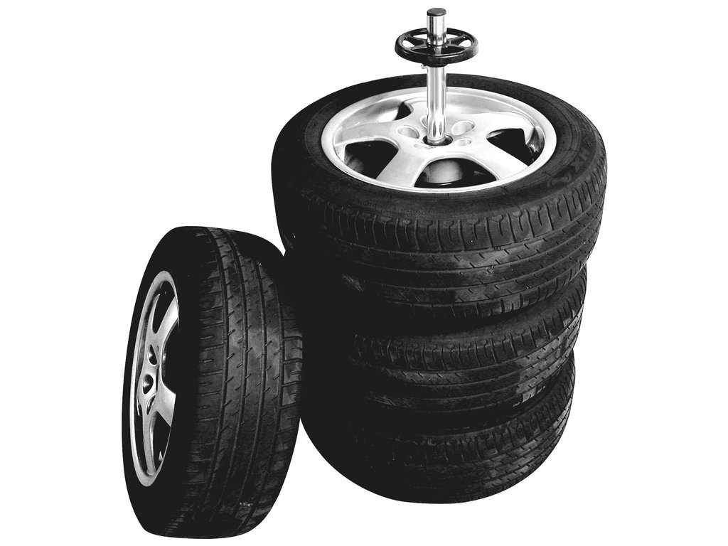 Suport depozitare 4 roti Carpoint din aluminiu, max. 100 kg